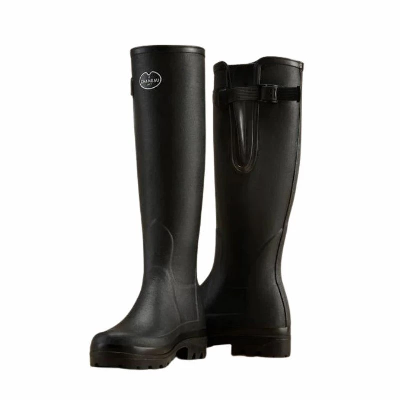 Bottes Vierzonord Noir Femme Le Chameau 6 Bottes Vierzonord Noir Femme Le Chameau – Image 4