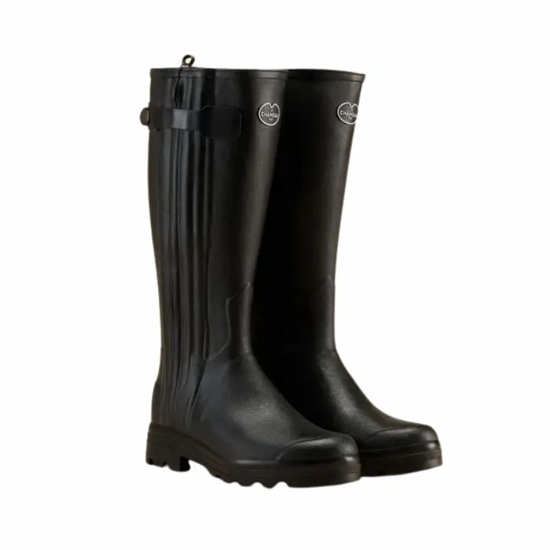 Bottes Chasseur Noir Le Chameau 4 Bottes Chasseur Noir Le Chameau – Image 2