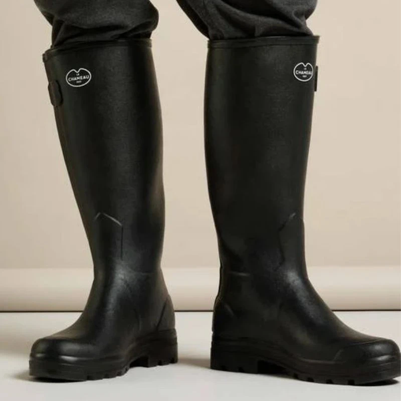Bottes Chasseur Noir Le Chameau 8 Bottes Chasseur Noir Le Chameau – Image 6